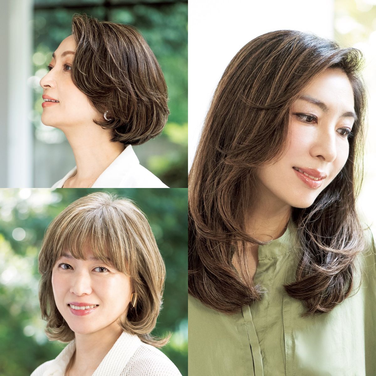 白髪が増えても怖くない！大人のハイライトカラーカタログ｜美的GRAND