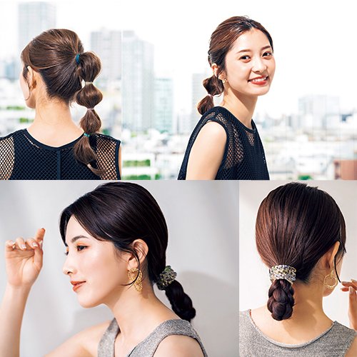 まだまだ暑い日はおしゃれなタイトアレンジで！ 可愛さキープできる簡単ヘアアレンジ2つ