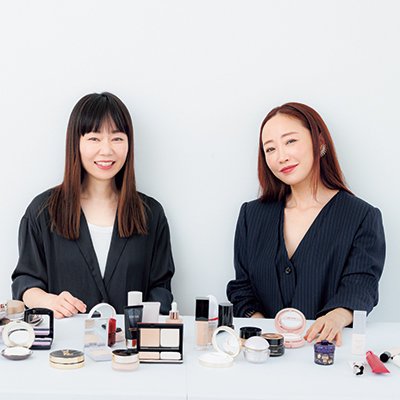 カバー力、スキンケア効果、崩れにくさ…この秋のベースメイクのトレンドは？美容家・神崎 恵さん×人気H&M・犬木 愛さんが教えます♪