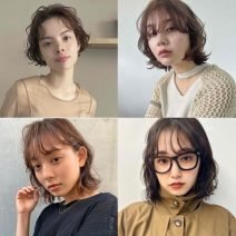 カール強めパーマのボブでこなれ感！カジュアルなスタイル【6選】