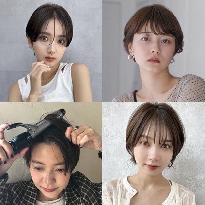 ショートヘアは巻き方で変わる！簡単にできるやり方は？