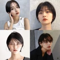 前髪あり×黒髪のショート・ショートボブの短めスタイル【20の実例】