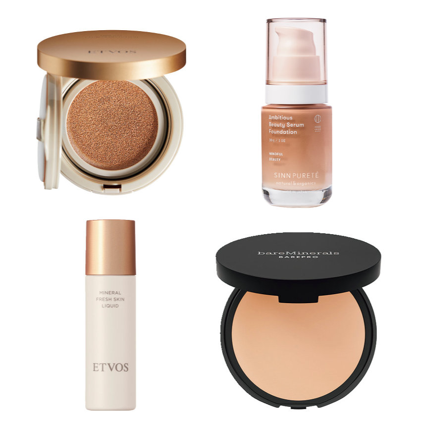 4個セット (2個セットx2) 24hコスメ ミネラルモイストパウダーファンデ  