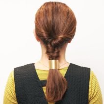 時短＆簡単！3連続くるりんぱで作るひとつ結びアレンジ【ヘアアレンジ基本のき・サロンスタッフ版】
