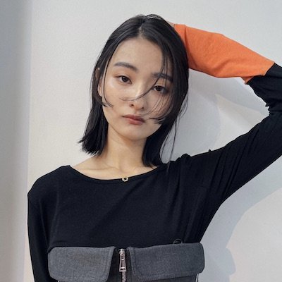 顔型をカバーしながらお洒落に！フェイスレイヤー＆地毛風カラーボブ｜最旬ヘアカタログ