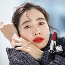 【ディオール】赤リップにしかできない、個性を引き出すミニマムメイク｜美的GRAND
