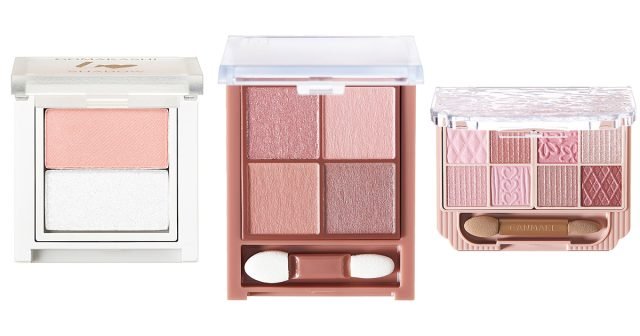 最新プチプラアイシャドウランキング】甘めな目元を簡単つくれるピンク