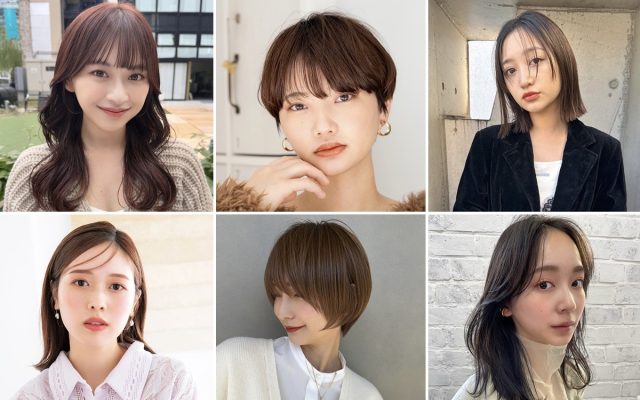 日本人女性髪束セット