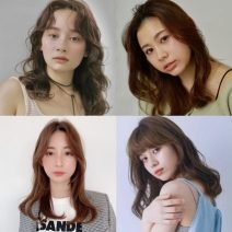 「セミロングパーマ」ゆるふわニュアンスが可愛いスタイル