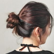 ミディアムでも無理せず作れるダブルお団子【ヘアアレンジ基本のき・サロンスタッフ版】