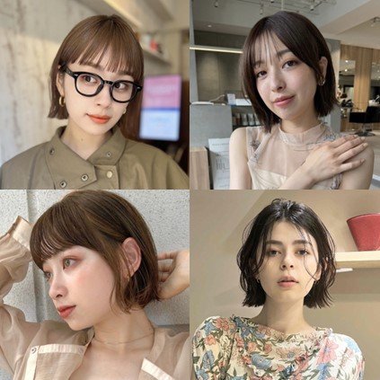 モデルさんみたいに垢抜けるボブ【スタイル19選】