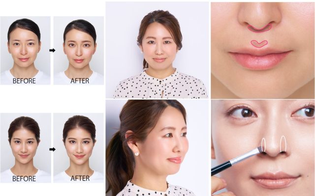 整形級?!別人メイク術【ビフォアフ23選】無理なく不自然にならない技を  