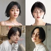 【黒髪・暗髪×ショートボブ】前髪あり・なし・パーマなど人気スタイル13選