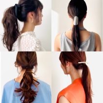 【顔タイプ別】自分に一番似合う“ひとつ結び”って？　3つの掟とHOWTOを動画でチェック！