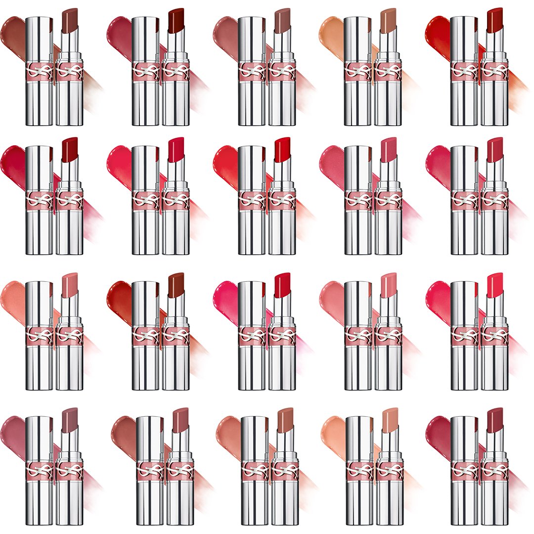 【注目色をスウォッチ！】イヴ・サンローランのシャインリップが進化！水ツヤ感とジューシーなカラーが可愛すぎ♪