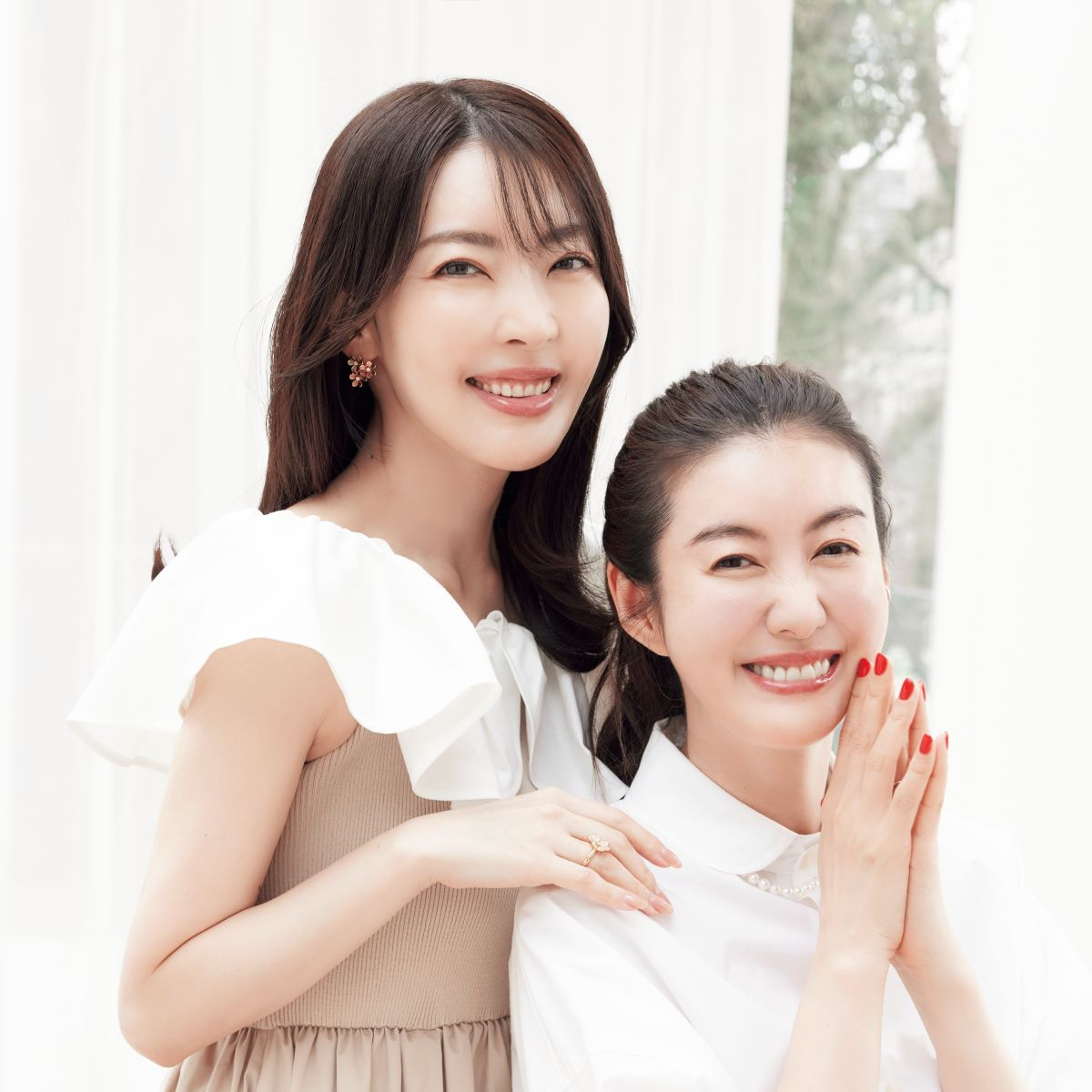 【動画あり】大野真理子さん×ともさかりえさん仲良しコンビが美容トーク♡