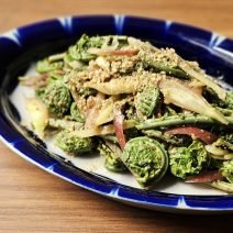 抗酸化効果の高い山菜でデトックス！「こごみとみょうがのサラダ」【Today’s SALAD #280】