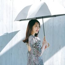 大野真理子さんの日中の美容ルーティン「結局日傘がいちばん効率良くUVカットできる！」