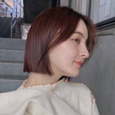 えら張り、丸顔などの骨格悩みもカバー！首元きれい見せのライン感ボブ｜最旬ヘアカタログ