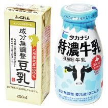 【クイズ】豆乳と牛乳、鉄分が多いのはどっち？