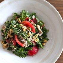 すばらしき美肌＆デトックス力！「生春菊とトマトのツナサラダ あっさりレモン風味」【Today’s SALAD #287】