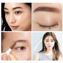 面長さんの眉毛の正解は？平行眉が似合う？7つの似合わせ眉メイクを紹介