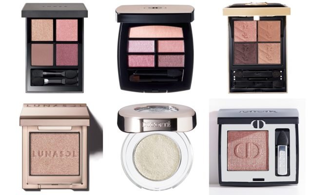 YSLチーク、LUNASOLアイシャドウ、BAコンシーラー、Diorハイライト YSLチーク、LUNASOLアイシャドウ、BAコンシーラー、Diorハイライト