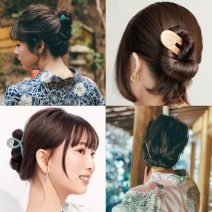 ロングの浴衣アレンジ【17の方法】簡単なのに可愛く決まる髪型