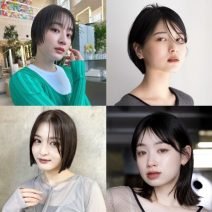 黒に近い髪色で透明感のあるヘアカラー！おすすめはアッシュ系