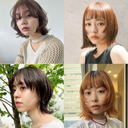 【2024最新】ウルフボブ「実例19」可愛いも、大人っぽいも両立できる！