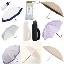 【おすすめ日傘まとめ】UVカット率100％、晴雨兼用など機能的な日傘から今季注目デザインまで