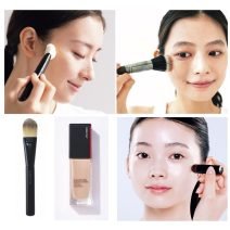 リキッドファンデーションをブラシで塗るメリットは？正しい塗り方を紹介