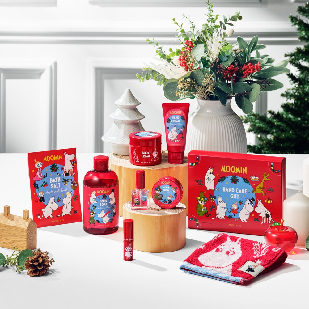 ハウス オブ ローゼ×クリスマスコフレ2024】ムーミンと初コラボ！2,000
