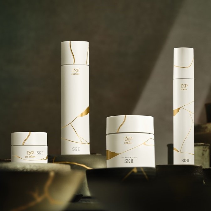 SKⅡ LXP 金継ぎシリーズ 超濃縮ピテラ配合 クリーム8g×2個 SK-II、匠の技を追求・結集した、最高峰スキンケアシリーズ“SK
