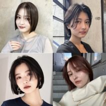 前髪なし×ボブ【実例19】大人こそ似合うスタイルは？