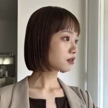 目ヂカラUP効果も♡大人かわいい『個性派』ライン感ボブ｜最旬ヘアカタログ