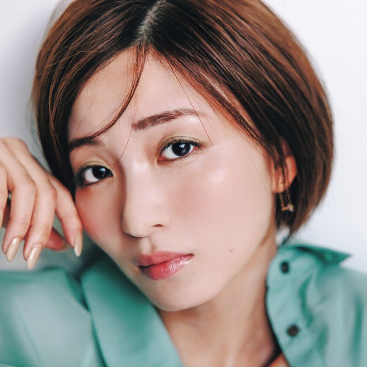 【岡崎紗絵さん出演】エクシアの透けミントシャドウで涼やかな目元の春メイク♡