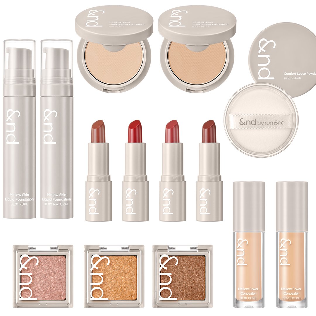 &nd by rom&nd（アンドバイロムアンド）」の大人のメイクライン