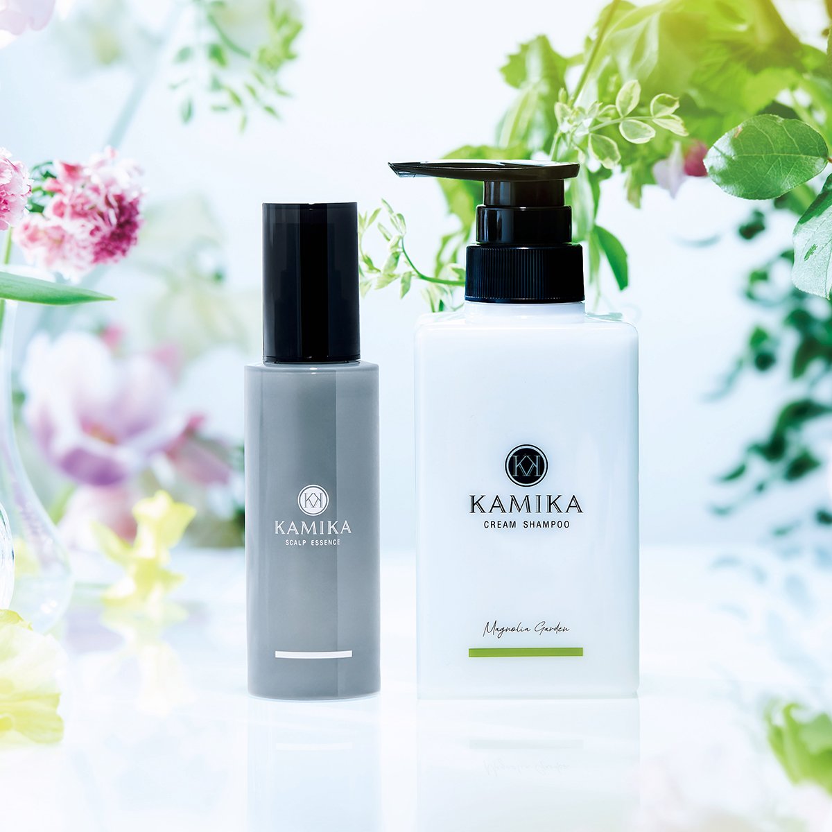【100名プレゼント】KAMIKAのクリームシャンプーとスカルプエッセンスのセット使いで髪に自信を。｜美的GRAND