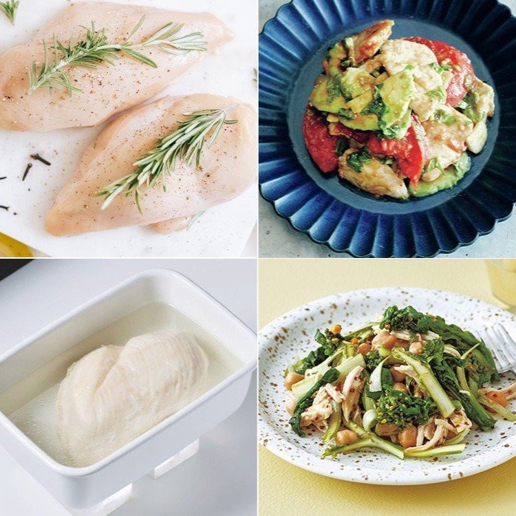 美肌にもダイエットにもおすすめ！鶏胸肉のサラダレシピ