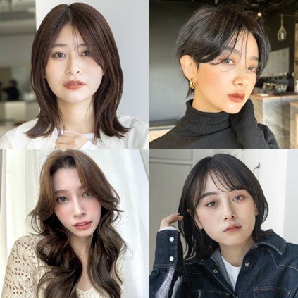 【2025年最新】女性の髪型「46選」長さ別やカット法別など種類・名称一覧が分かる