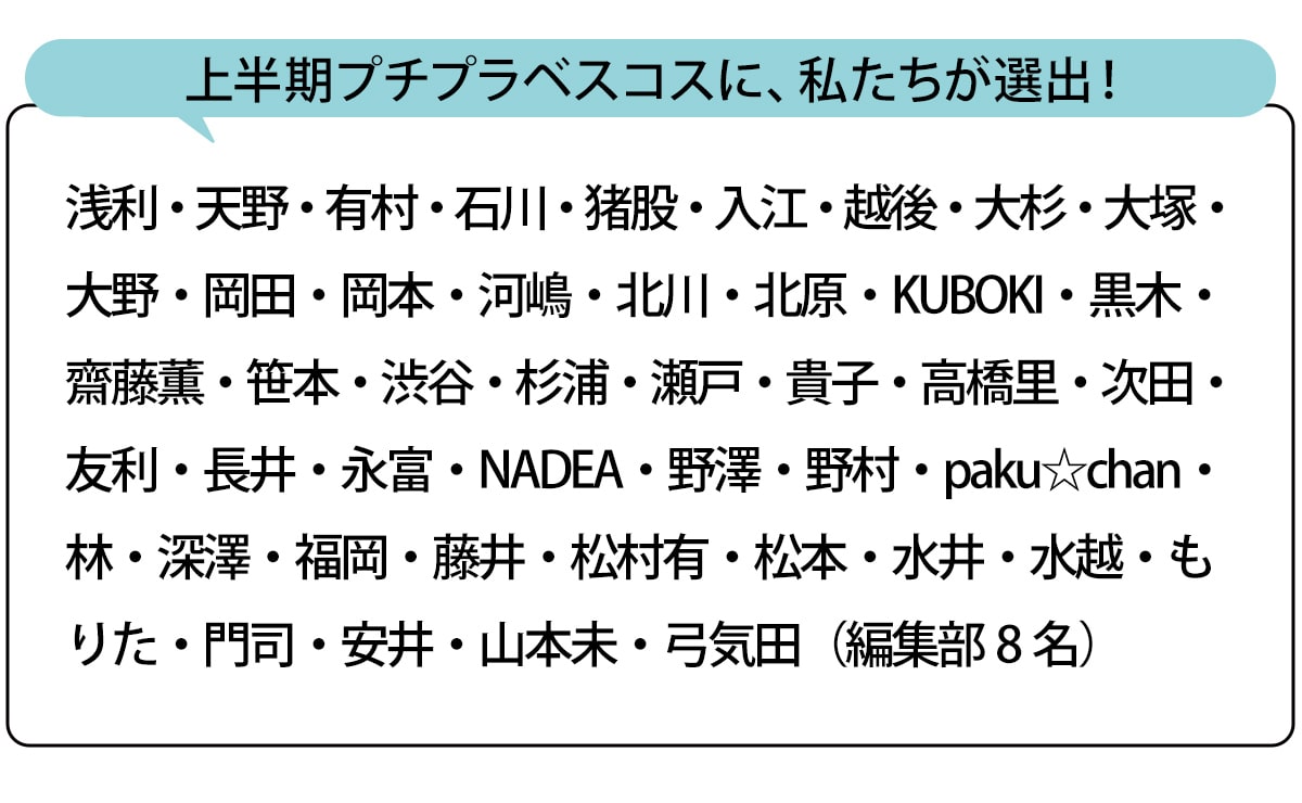 選出者一覧