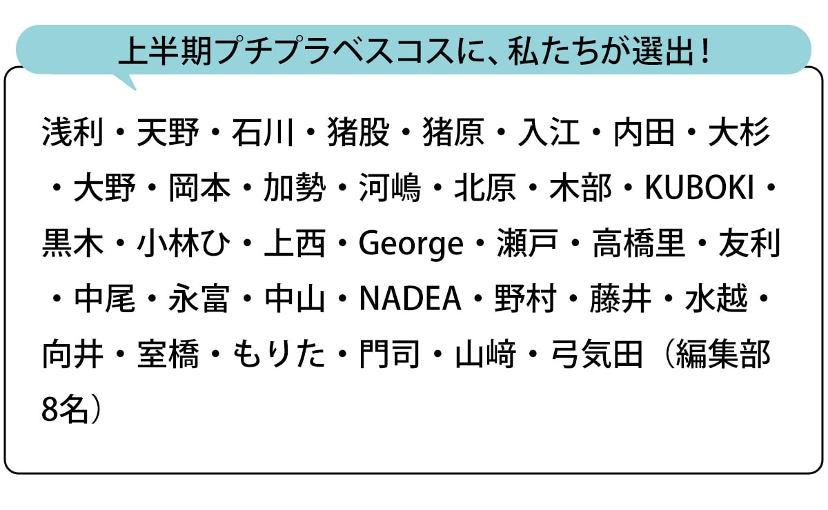 選出者一覧