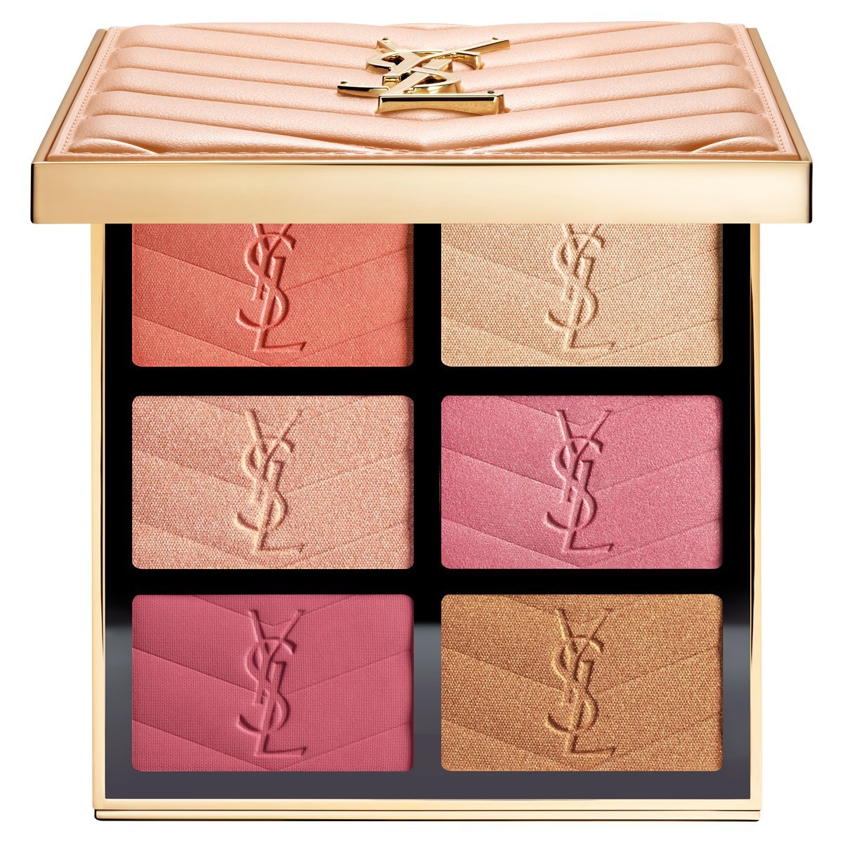 YSL フェイスパレット モンパリクチュール 1 試してみた】フェイスパレット モン パリフローラル YVES SAINT