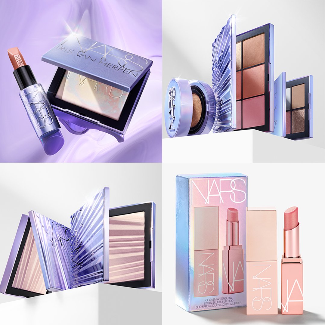 NARS ライトリフレクティングセラムクッション ファンデ・パウダー・口紅セット ナーズ(NARS) ライトリフレクティング セラムクッション