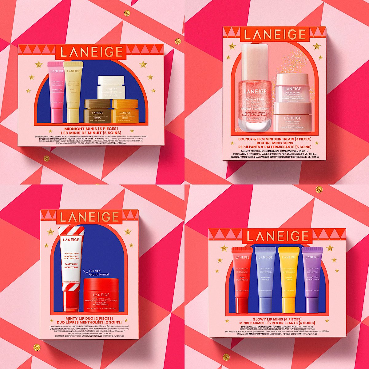 LANEIGE（ラネージュ）×クリスマスコフレ2025】ホリデー限定フレーバー