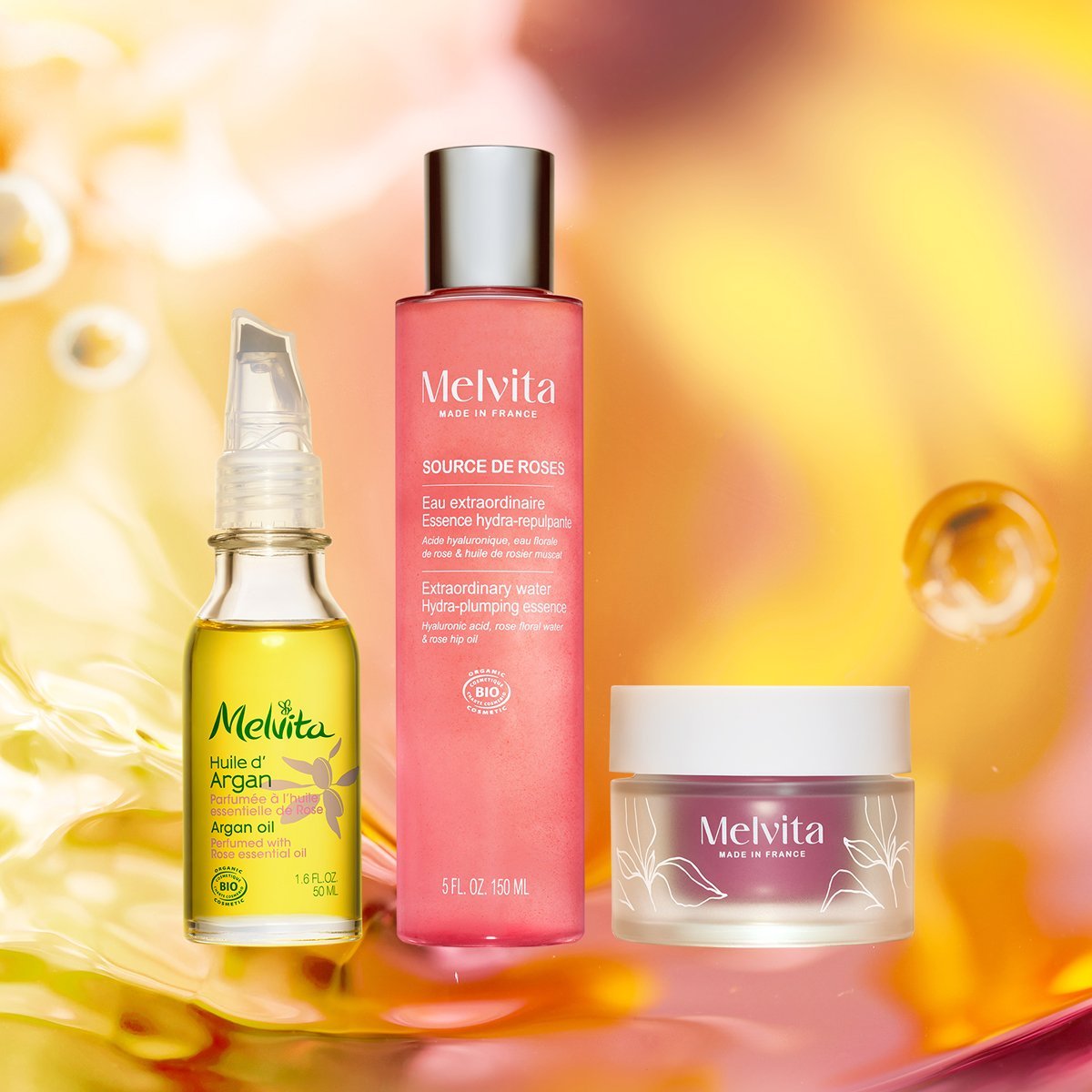 アルガンキット メルヴィータ］アルガン ビオアクティブ 3STEPキット［2025年 11