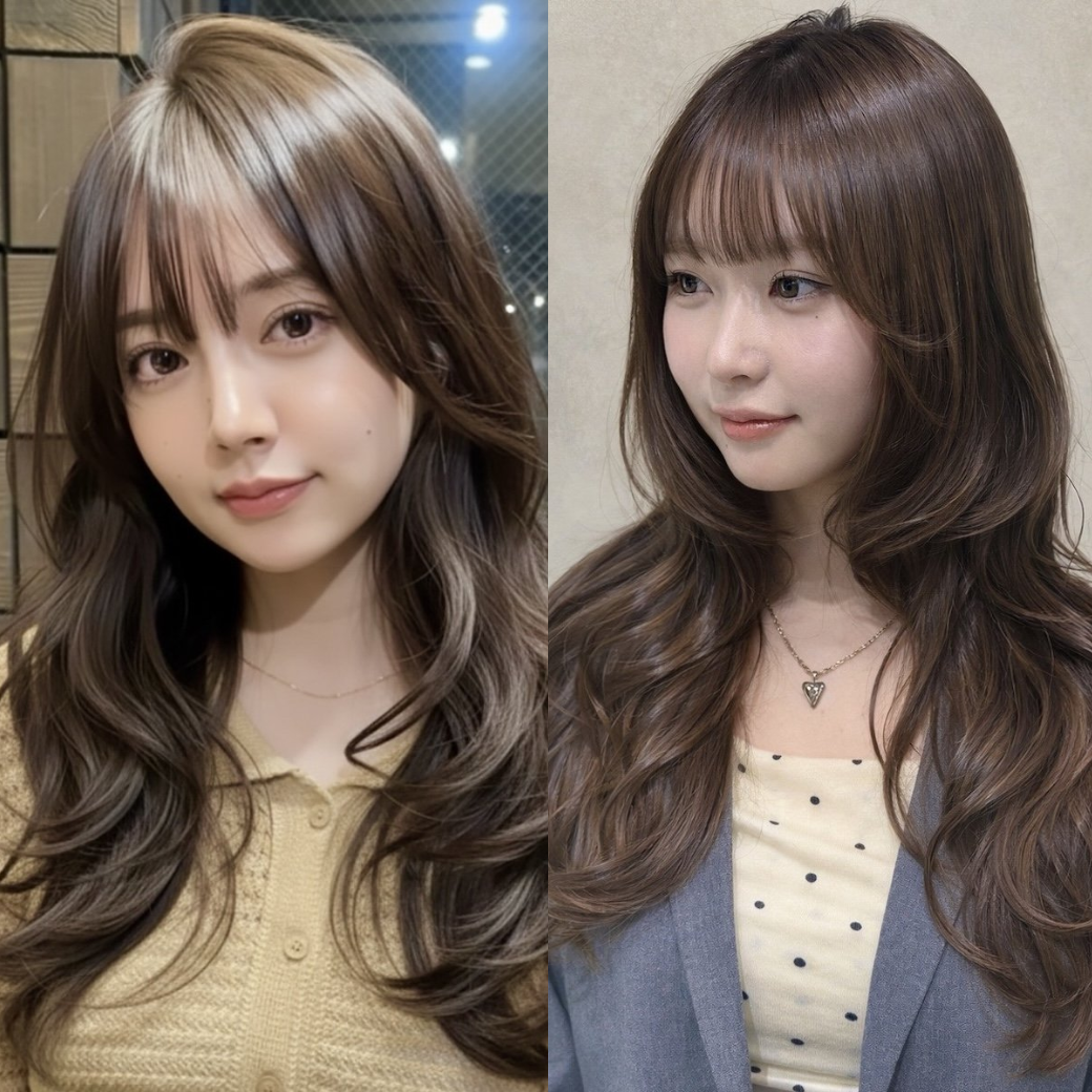 【2026最新】オルチャン×ロングの髪型11選！韓国トレンドのフォワード巻きも紹介