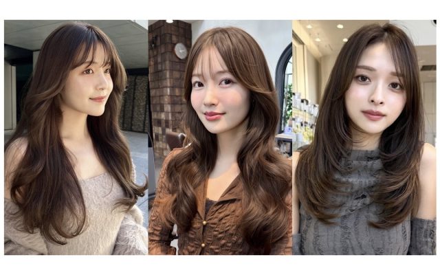 ロング×ブラウンカラーの髪型10選！ツヤ感のあるおすすめヘアを紹介