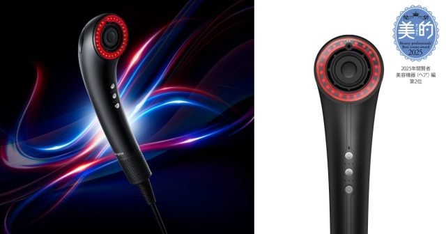 乾かしながら髪を潤すベスコス受賞の次世代型ドライヤーにプロも絶賛